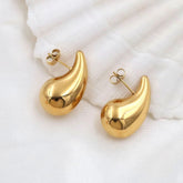 Golden 18K  Ocean Drop Earrings
